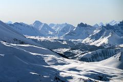 09D Mountains To The Southeast In The Distance Include Mount Byng, The Towers, Naiset Point From Lookout Mountain At Banff Sunshine Ski Area.jpg